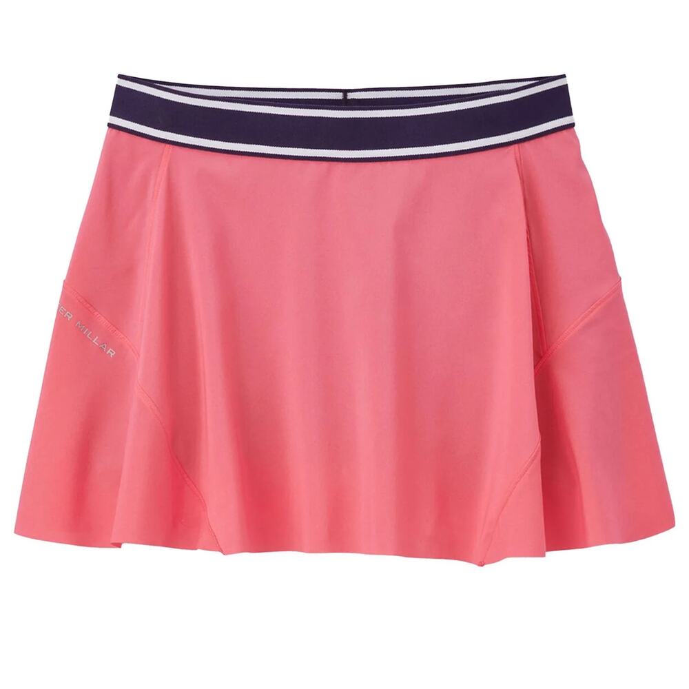 NWT Peter Millar Gabriela Swing Skort in Summer Glow Pink‎ Sz Medium Golf Tennis